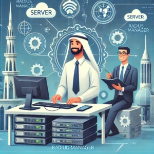 تنصيب واعداد سيرفر ريديوس مانجر DMA RADIUS MANAGER