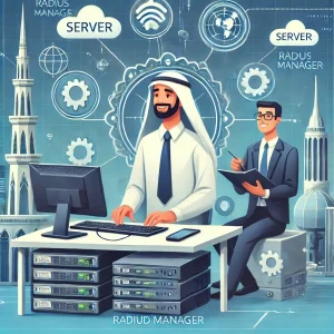 تنصيب واعداد سيرفر ريديوس مانجر DMA RADIUS MANAGER